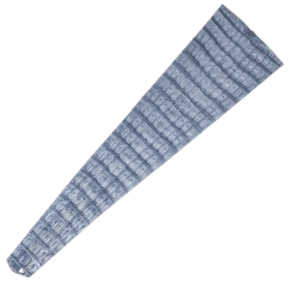 76-4.SLC.3.jpg Trimmed Caiman Tail - Slate Grey Image