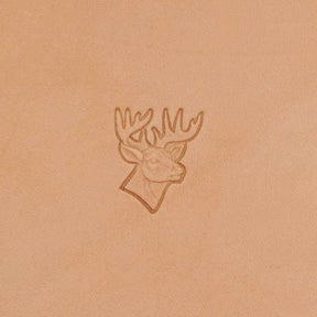 Deer Head (Right) - 3D Stamp
