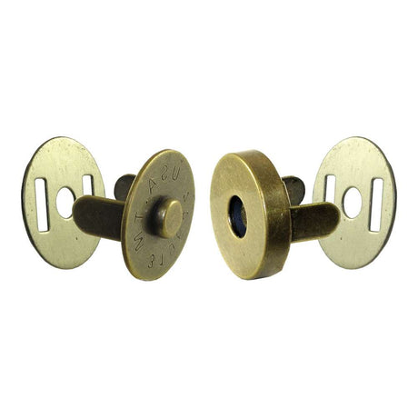 52-151803.SLC.jpg ¾" Magnetic Snap - Antique Brass 25pk Image
