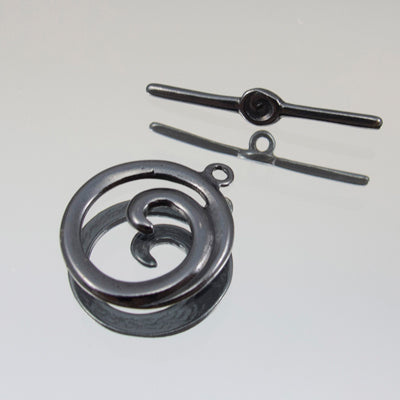 226-531213.SLC.jpg 16mm Classic Spiral Toggle - Black Image