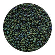 451192066.SLC.jpg 11/0 Seed Beads - Matte Metallic Dark Green Iris 8.5g Image