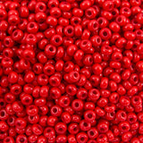 222-144019.SLC.jpg 10/0 Glass Seed Beads - Red 20g Image