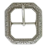 378-787505.jpg 1 ½" Cody Centerbar Buckle - Nickel Plate Image