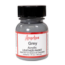 Grey Angelus Leather Acrylic Paint, 1-ounce size