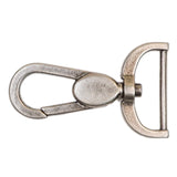 115-1130.SLC.1.jpg 1 1/4" Deco Push Gate Swivel Snap - Antique Nickel Image