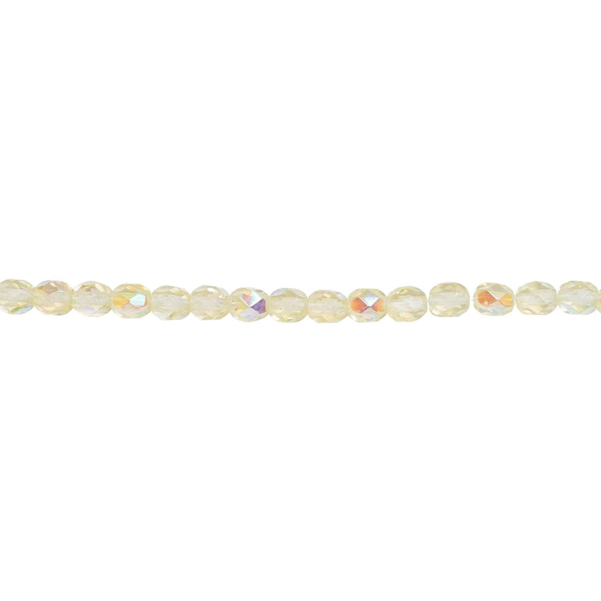 339-61.SLC.1.jpg 4mm Jonquil AB Bead Strand - Firepolished Image