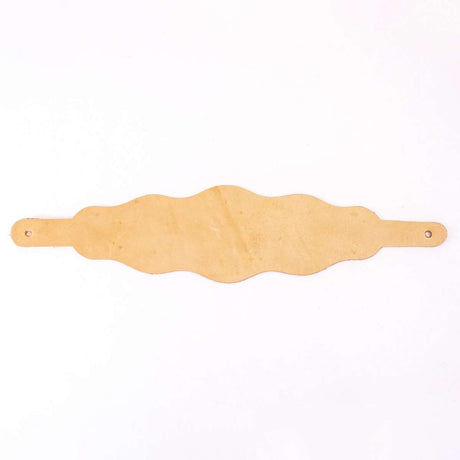 100-1025.SLC.2.jpg Thin Scallop Bronc Halter Blank Poly Template Image