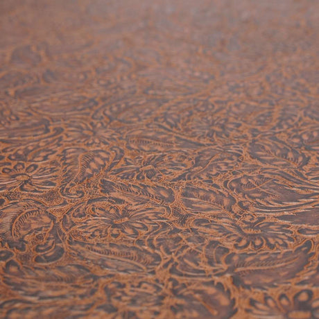 DFL.Cognac.04.jpg Daisy Floral Embossed Cow Image