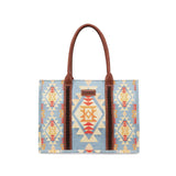 WWCT.Brown.01.jpg Wrangler Wide Canvas Tote Image