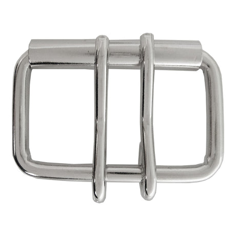 4-175003.SLC.jpg 2 ½" 2 Prong Roller Buckle - Nickel Plate Image