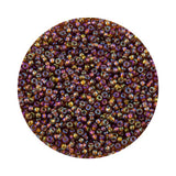 11/0 Seed Beads - Silver Lined Dark Topaz AB 23g