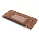 BIWI.Matte Brown.7.ID Window.02.jpg Biker Wallet Interiors Image