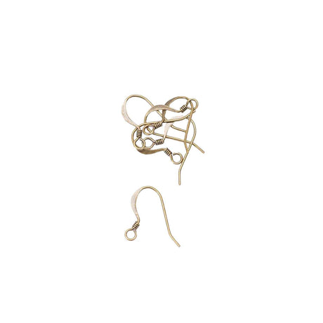 45-61.SLC.02.jpg French Hook Earwire - Antique Gold Plate 6pk Image