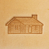 011-8842100.SLC.1.jpg Log Cabin - 3D Stamp Image