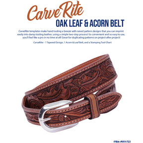 CarveRite - Oak Leaf & Acorn Belt