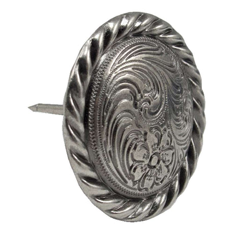 115-179320.SLC.jpg Rope Edge Swirl Tack - Old Silver 50pk Image