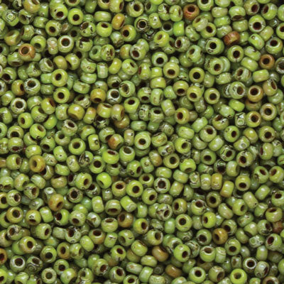 45-1194515.SLC.jpg 11/0 Seed Beads - Picasso Charcoal Matte 22g Image