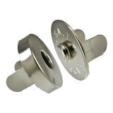 ¾" Magnetic Snap - Nickel Plate 25pk