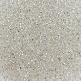 15/0 Seed Beads - Silver Lined Crystal 8.2g