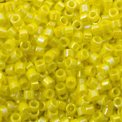 45-113160.SLC.jpg Delica Bead - Opaque Yellow AB DB160 Image