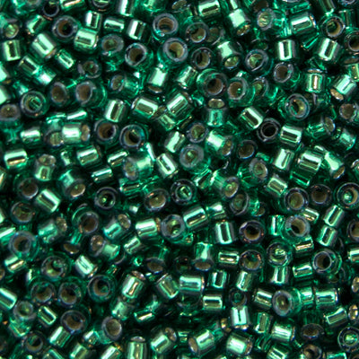 45-113605.SLC.jpg Delica Bead - Silver Lined Emerald Dyed DB605 Image