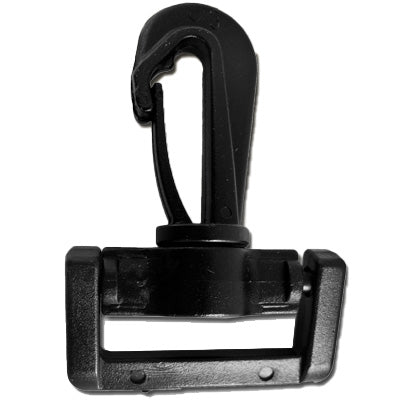 152-124700.SLC.jpg 1 ½" Black Swivel Snap - Plastic Image