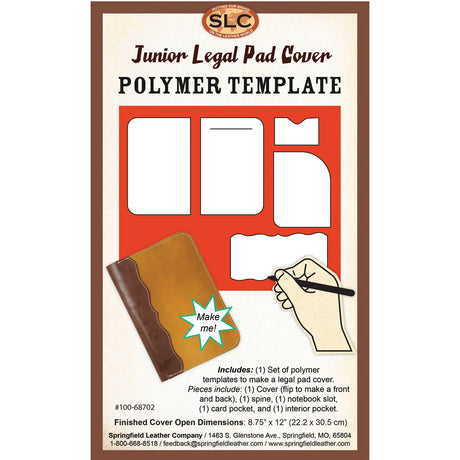100-68702.SLC.1.jpg Junior Legal Pad Cover Poly Template Image