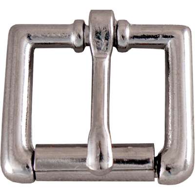 85-135502.jpg ¾" Lightweight Roller Buckle - Nickel Plate Image