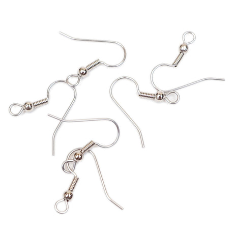 45-2002.SLC.1.jpg 6pk French Hook Earwire - Silver Image