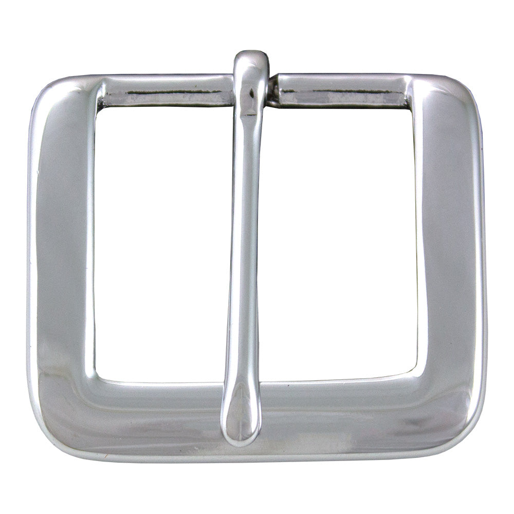 131-154999.SLC.jpg 1 1/2" Square Buckle - Soild Brass/NIckel Plate Image