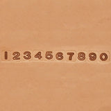 011-1110.SLC.03.jpg 1/4" Open Face Number Stamp Set Image