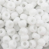 6/0 Seed Beads - Opaque White 20g
