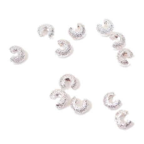 45-2.SLC.1.jpg 4mm Crimp Cover - Silver Plate Stardust 12pk Image