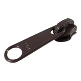 YKK Regular Zipper Pulls - Brown