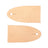 SHP105.Veg Tan.01.jpg Leather Shape - Strap End Tabs Image