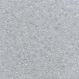 15/0 Seed Beads - White Pearl 8.2g