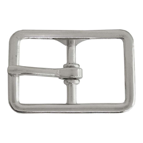 4-150900.SLC.jpg ½" Center Bar Buckle Long - Nickel Plate Image