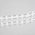 222-4137.SLC.jpg 8mm Clear Round Glass Bead Strand Image