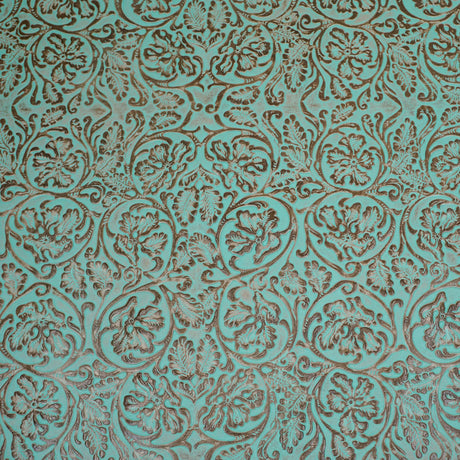 HLFS.Turquoise Brown.04.jpg Heirloom Floral Sides Image