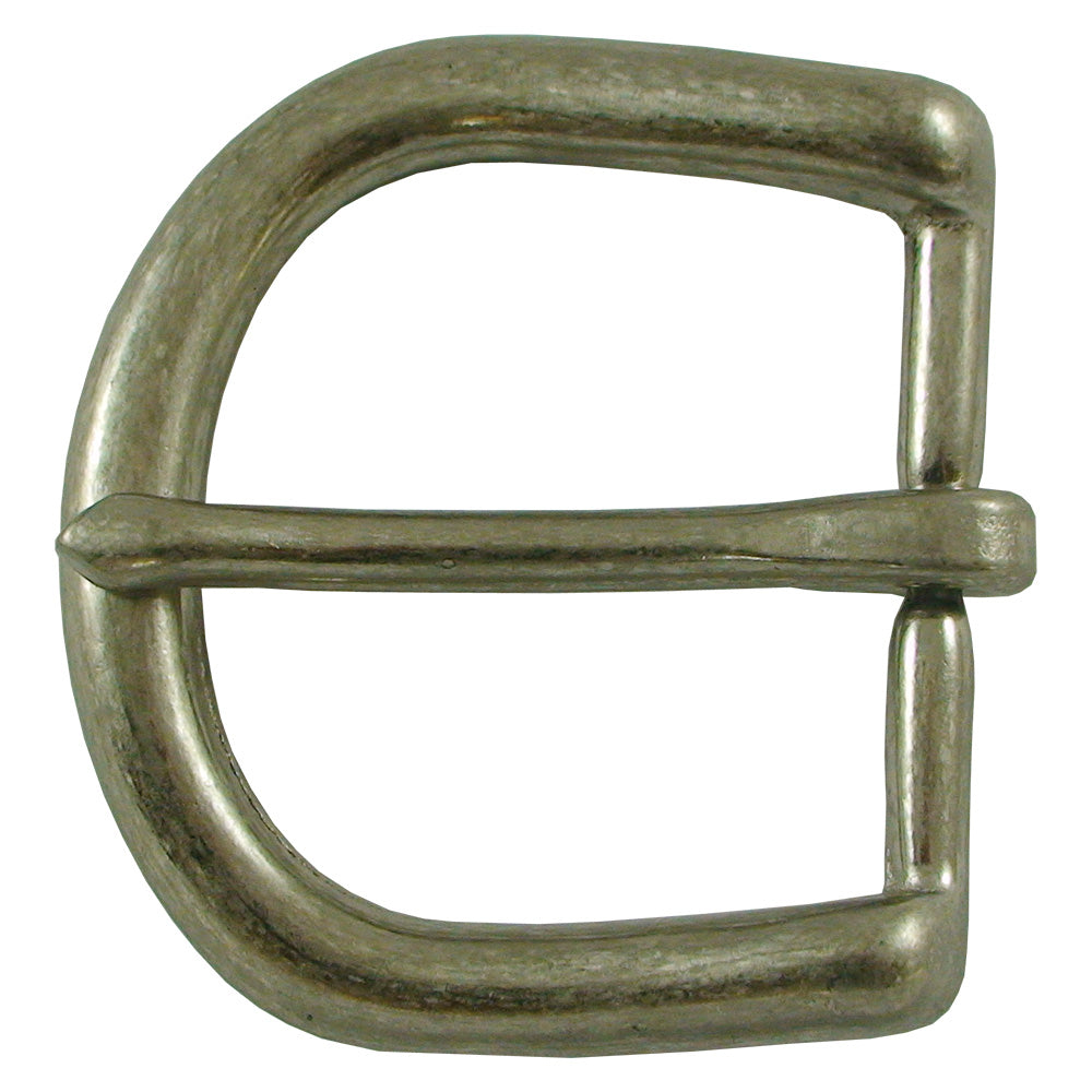 111-158302.SLC.jpg 1 ½" Heelbar Buckle - Antique Nickel Plate Image