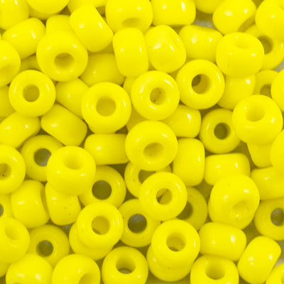 45-69404.SLC.jpg 6/0 Seed Beads - Opaque Yellow 20g Image