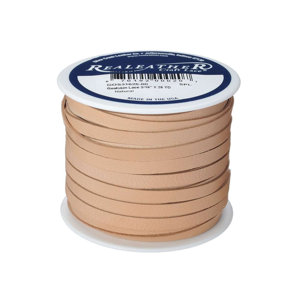 28-9008.SLC.01.jpg Lace Supreme Leather 3/16" x 25 yds Image