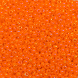 229-1025.SLC.1.jpg Seed Beads 10/0 Opaque Orange AB - 20g Image