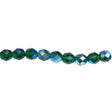 339-120.SLC.1.jpg 8mm Emerald AB Bead Strand - Firepolished Image
