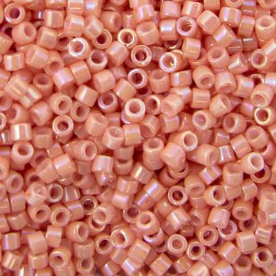 45-113207.SLC.jpg Delica Bead - Opaque Peach Luster DB207 Image