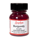 Burgundy Angelus Leather Acrylic Paint, 1-ounce size