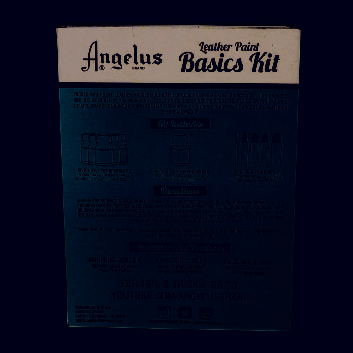 6-100.SLC.2.jpg Angelus Paint Basics 11pc Set Image