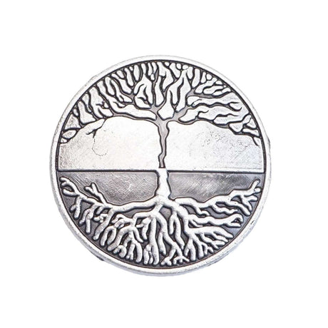 141-012.SLC.1.jpg Tree of Life Concho - Antique Nickel Image