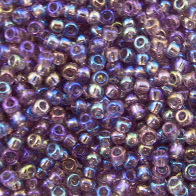 229-1031.SLC.jpg Seed Beads 10/0 Transparent Light Amethyst AB - 20g Image