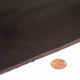 49-9220.SLC.3.jpg Hermann Oak Drum Dyed Brown Pre-Cut 8-10 oz. 6" x 12" Image